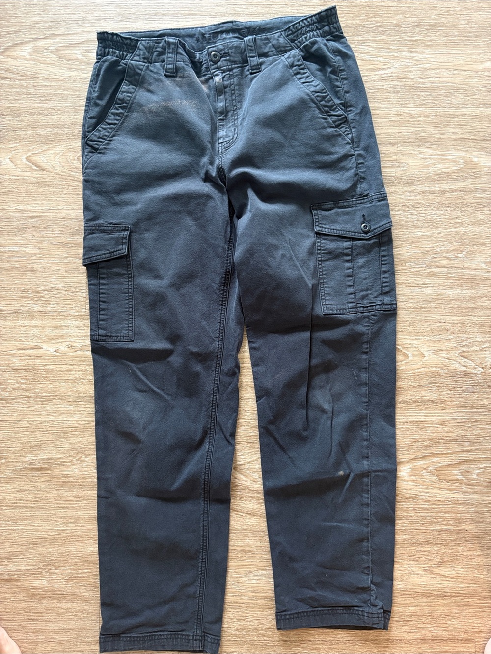 American Eagle Outfitters Black Cargo Pants